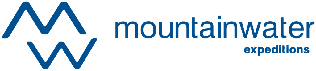 MOUNTAIN WATER LOGO SOLID BLUE